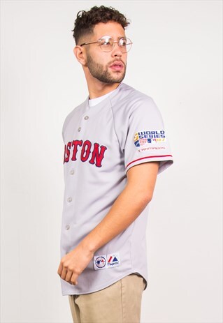 VINTAGE BASEBALL JERSEY BOSTON RED SOX