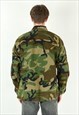 VINTAGE PORTUGUESE M FIELD CARGO JACKET ARMY CAMO MILITARY