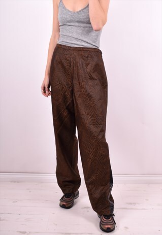 WOMENS VINTAGE TROUSERS W34 L30 MULTI 90'S