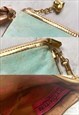 JUICY COUTURE VINTAGE VELOUR SHOULDER BAG