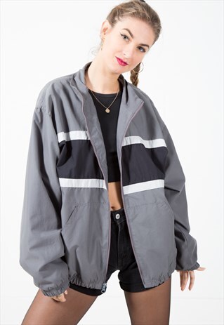 VINTAGE 90S CHAMPION SHELL JACKET / S2420
