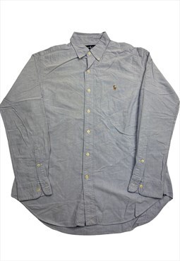 Men polo ralph lauren shirt blue size M