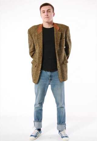90S VINTAGE MARIO BARUTTI VISCOSE JACKET 13896