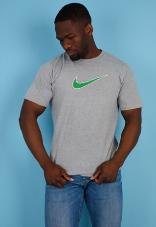 VINTAGE NIKE T-SHIRT IN GREY NT73