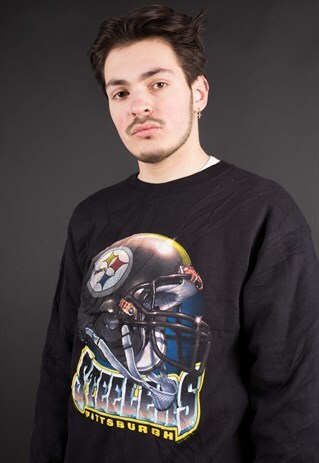 VINTAGE PITTSBURGH STEELERS NFL SWEATSHIRT BY LEE SPORT