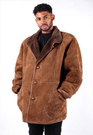 VINTAGE SHEARLING JACKET J3902