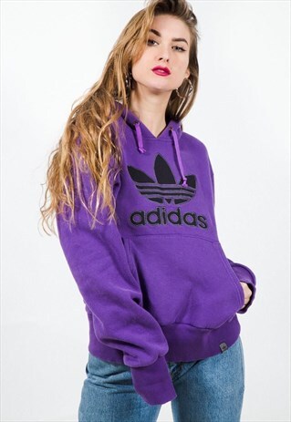 ON SALE -VINTAGE 90S ADIDAS HOODIE / S4844