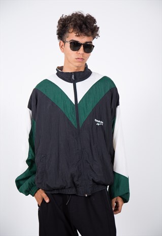 VINTAGE 90S REEBOK SHELL JACKET / S0503