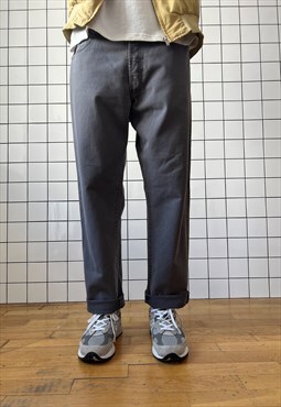 Vintage LEVIS Pants Denim Trousers 90s Grey