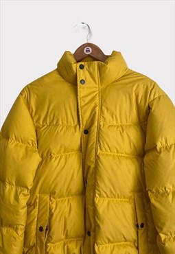 Yellow Timberland Puffer Coat