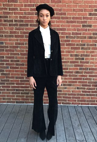VELVET PANT SUIT