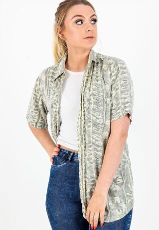 VINTAGE PATTERNED SHIRT S466