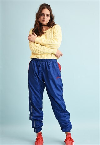 90'S RETRO ATHLEISURE SPORTS TRACKSUIT BOTTOMS