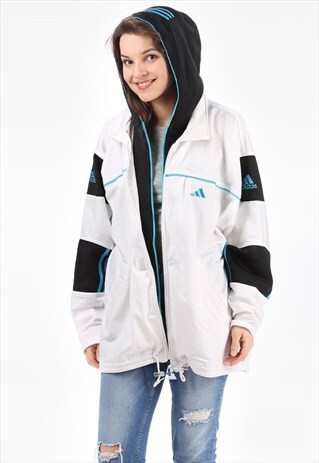 VINTAGE ADIDAS HOODIE 80S HIP HOP