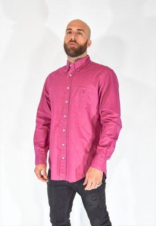 GANT SHIRT PINK STYLE CASUAL
