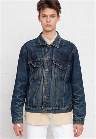 VINTAGE BLUE JEP'S DENIM JACKET