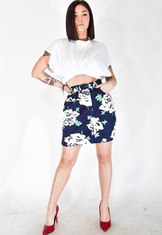 MOSCHINO JEANS MULTICOLOR CASUAL SKIRT