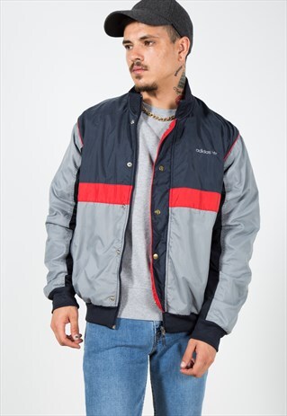 VINTAGE 80S ADIDAS SHELL SPORT JACKET / S1463