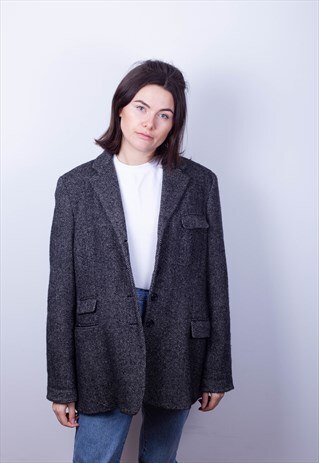 RALPH LAUREN TWEED BLAZER JACKET
