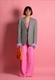 VINTAGE CUSTOMIZED BLAZER WITH FEATHERS VI