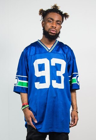 VINTAGE SEATTLE SEAHAWKS NFL JERSEY PUMA
