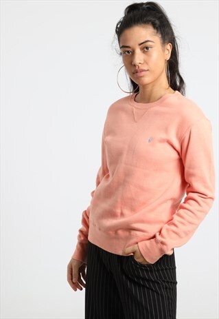 90S POLO RALPH LAUREN EMBROIDERED LOGO SWEATSHIRT