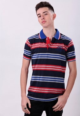 Vintage Striped Polo shirt. Size L