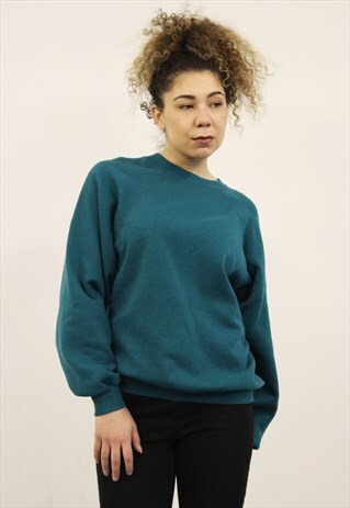 VINTAGE 1990S GREEN SWEATER