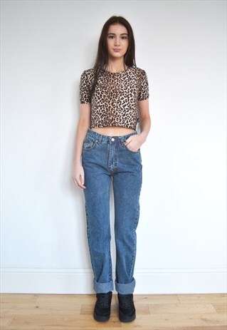 RARE VTG DKNY DENIM HIGH WAISTED MOM JEANS