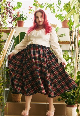 "MARTINA" PLEATED SKIRT