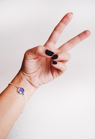 PURPLE MERMAID BRACELET