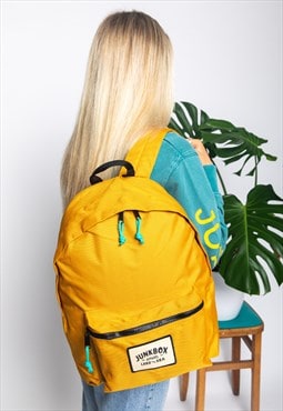 'The Classic' Recycled Backpack in Mustard