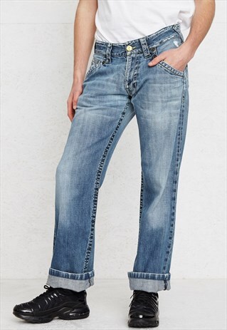 VINTAGE BLUE ARMANI DENIM JEANS