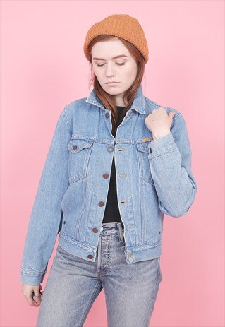 VINTAGE BLUE DENIM JACKET /R7064