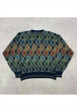 Vintage Knitted Jumper Men's L