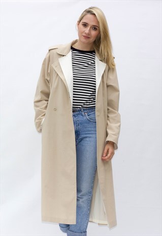 VINTAGE RARE 80'S TOPSHOP MAC TRENCH COAT