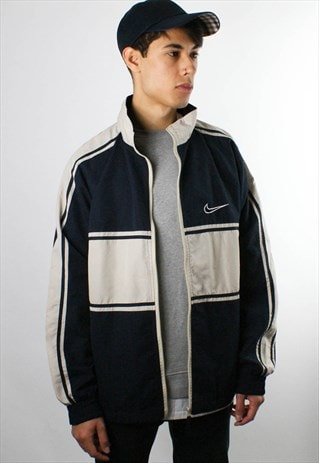NIKE VINTAGE 1990S ZIP UP WINDBREAKER JACKET
