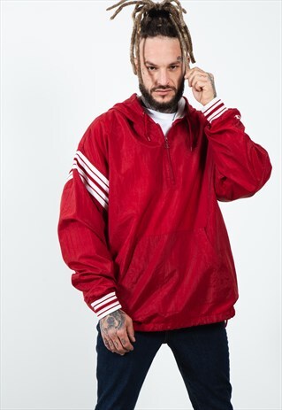 VINTAGE 90S CHAMPION 1/4 ZIP SPORT JACKET / S2017