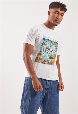 VINTAGE HONG KONG GRAPHIC T-SHIRT