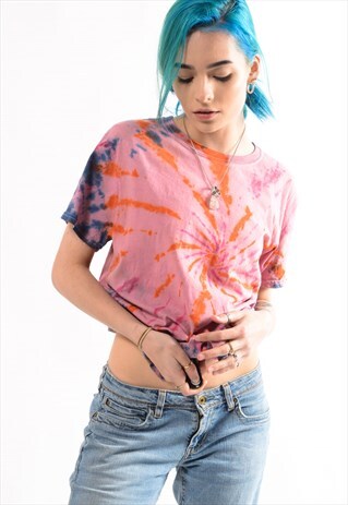 VINTAGE TIE DYE FESTIVAL TEE SHIRT