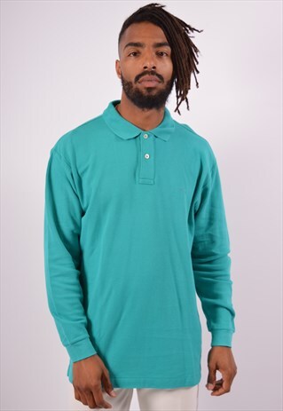 VINTAGE FILA POLO SHIRT TURQUOISE