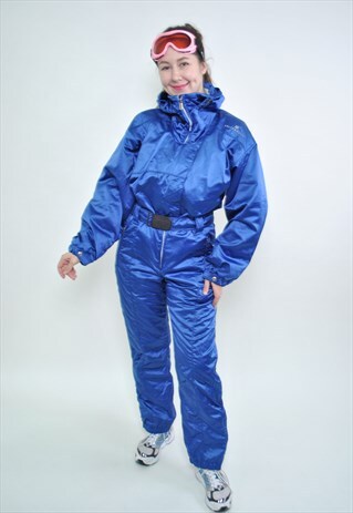 90S ONE PIECE SKI SUIT, WOMEN SKI JUMPSUIT, VINTAGE WOMENS