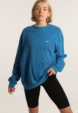 90S NIKE EMBROIDERED LOGO SWEATSHIRT