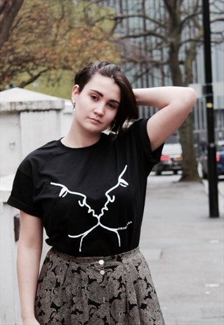FACES SHORT SLEEVE T-SHIRT