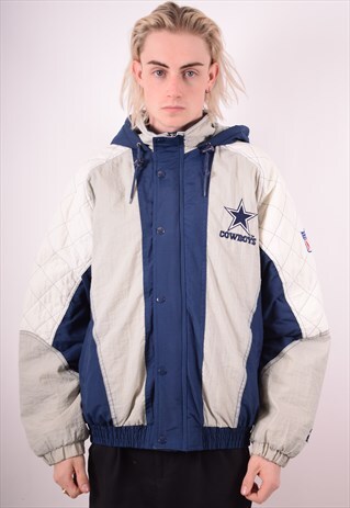 STARTER MENS VINTAGE NFL COWBOYS JACKET LARGE MULTI 90S