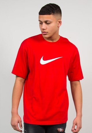 VINTAGE NIKE RED T-SHIRT 90S