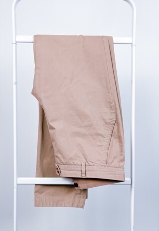 VINTAGE TED BAKER CHINO TROUSERS 34L BEIGE