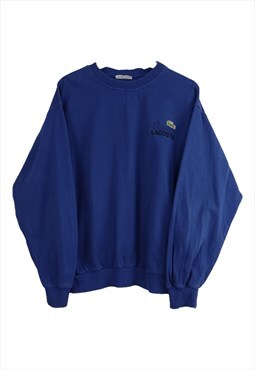 Vintage Lacoste Original Sweatshirt in Blue S