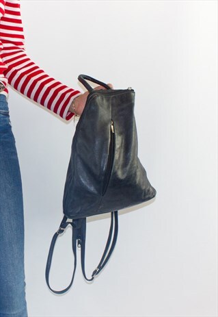 VINTAGE LEATHER BACK PACK
