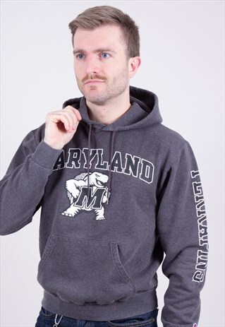 VINTAGE GREY HOODIE CHAMPION